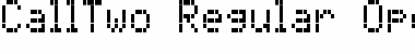 Download CallTwo-Regular Font Download CallTwo-Regular Font
