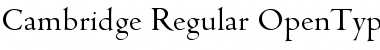 Download Cambridge-Regular Font Download Cambridge-Regular Font