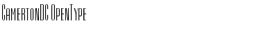 Download CamertonDC Font Download CamertonDC Font