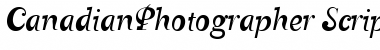Download CanadianPhotographer Font Download CanadianPhotographer Font