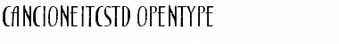 Download Cancione ITC Std Font Download Cancione ITC Std Font