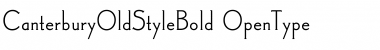 Download CanterburyOldStyleBold Font Download CanterburyOldStyleBold Font