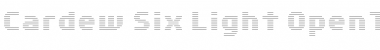 Download Cardew Six Font Download Cardew Six Font