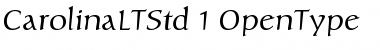 Download Carolina LT Std Font Download Carolina LT Std Font