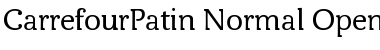 Download CarrefourPatin Font Download CarrefourPatin Font