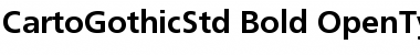 Download CartoGothic Std Font Download CartoGothic Std Font