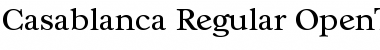 Download Casablanca-Regular Font Download Casablanca-Regular Font