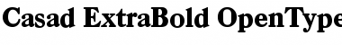 Download Casad-ExtraBold Font Download Casad-ExtraBold Font