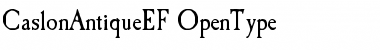 Download CaslonAntiqueEF Font Download CaslonAntiqueEF Font