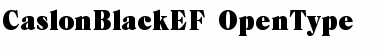 Download CaslonBlackEF Font Download CaslonBlackEF Font