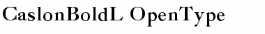 Download CaslonBoldL Font Download CaslonBoldL Font