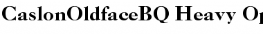 Download Caslon Old Face BQ Font Download Caslon Old Face BQ Font