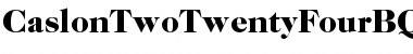 Download Caslon Two TwentyFour BQ Font Download Caslon Two TwentyFour BQ Font