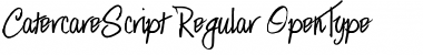 Download CatercareScript Font Download CatercareScript Font