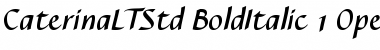 Download Caterina LT Std Font Download Caterina LT Std Font