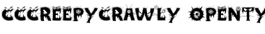 Download CCCreepyCrawly Font Download CCCreepyCrawly Font