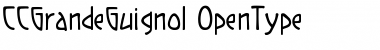 Download CCGrandeGuignol Font Download CCGrandeGuignol Font