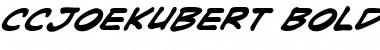 Download CCJoeKubert Font Download CCJoeKubert Font
