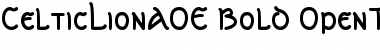 Download CelticLionAOE Font Download CelticLionAOE Font