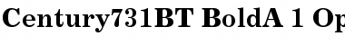 Download Century 731 Font Download Century 731 Font