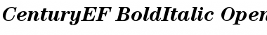 Download CenturyEF-BoldItalic Font Download CenturyEF-BoldItalic Font