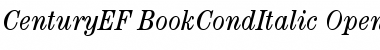 Download CenturyEF-BookCondItalic Font Download CenturyEF-BookCondItalic Font