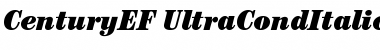 Download CenturyEF-UltraCondItalic Font Download CenturyEF-UltraCondItalic Font