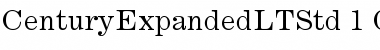 Download Century Expanded LT Std Font Download Century Expanded LT Std Font