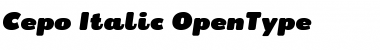 Download Cepo Font Download Cepo Font