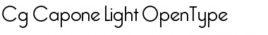 Download Cg Capone Light Font Download Cg Capone Light Font