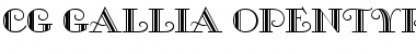 Download Cg Gallia Font Download Cg Gallia Font