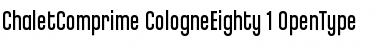 Download ChaletComprime Font Download ChaletComprime Font