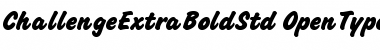 Download Challenge Extra Bold Std Font Download Challenge Extra Bold Std Font
