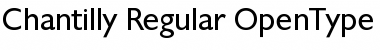 Download Chantilly-Regular Font Download Chantilly-Regular Font
