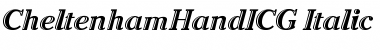Download CheltenhamHandICG Font Download CheltenhamHandICG Font
