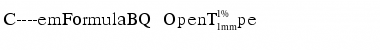 Download ChemFormulaBQ Font Download ChemFormulaBQ Font