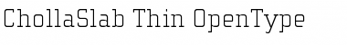 Download ChollaSlab-Thin Font Download ChollaSlab-Thin Font