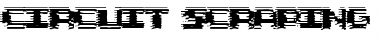 Download Circuit Scraping Font Download Circuit Scraping Font
