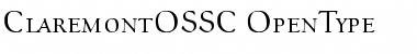 Download ClaremontOSSC Font Download ClaremontOSSC Font