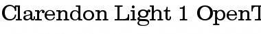 Download Clarendon-Light Font Download Clarendon-Light Font