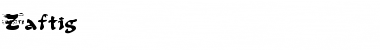 Download Zaftig Font Download Zaftig Font