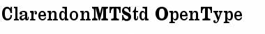 Download Clarendon MT Std Font Download Clarendon MT Std Font