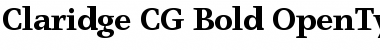 Download Claridge CG Font Download Claridge CG Font