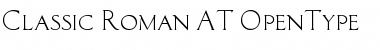 Download Classic Roman AT Font Download Classic Roman AT Font