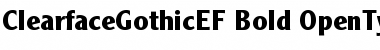 Download ClearfaceGothicEF-Bold Font Download ClearfaceGothicEF-Bold Font