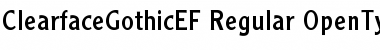 Download ClearfaceGothicEF-Regular Font Download ClearfaceGothicEF-Regular Font