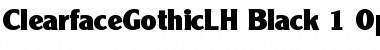 Download Clearface Gothic LH Font Download Clearface Gothic LH Font