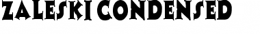 Download Zaleski Cn Font Download Zaleski Cn Font