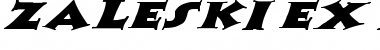 Download Zaleski Ex italic Font Download Zaleski Ex italic Font