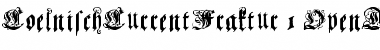 Download CoelnischCurrentFraktur Font Download CoelnischCurrentFraktur Font